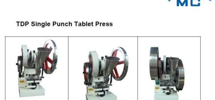 SDM Single Punch Tablet Press (TDP)